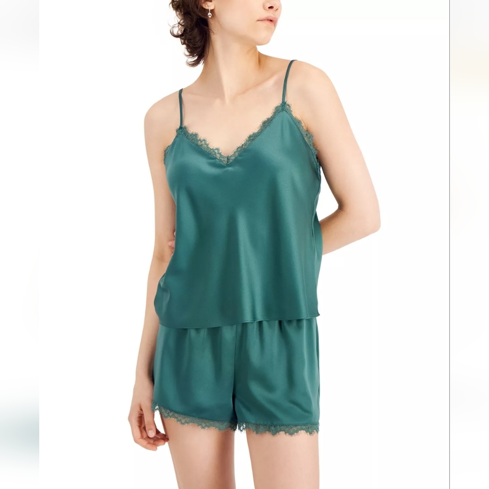 Silk lace sleep set